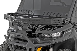 Can-Am Defender MAX HD10 Limited Front Cargo Rack - Rough Country - '20-'24 Can-Am Defender MAX HD10 Limited Front Cargo Rack - Rough Country - '20-'24